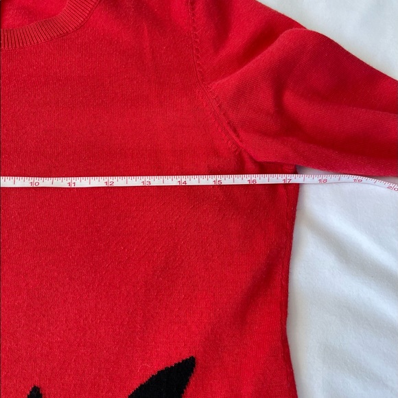 Talbots cute red sweater size XS - Picture 5 of 6